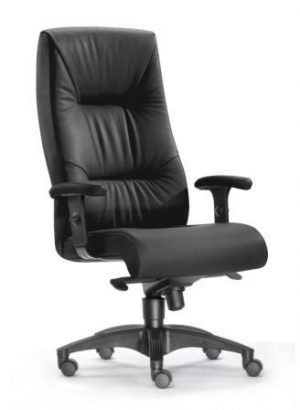 luxus chefsessel leder schwarz sitwell